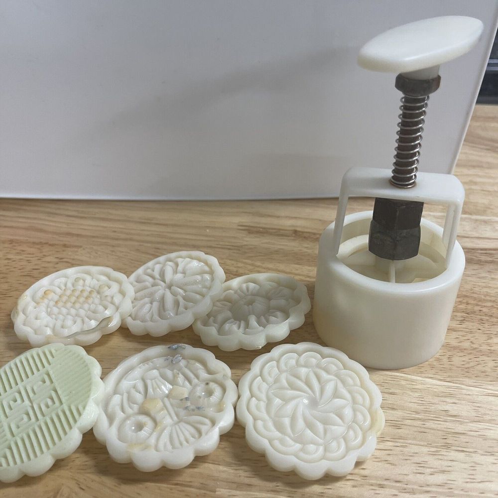 Set Of 4 Round & Square Mold Bath Bomb/shower Steamer Hand Press Or Cookie Press - Picture 10 of 12